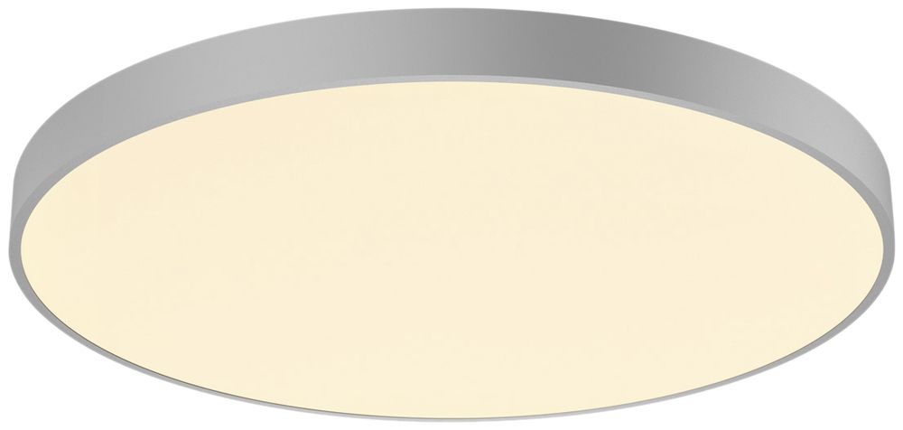 LED-Deckenleuchte SLV MEDO 90 CORONA CL DALI 78W 10225lm 3000/4000K Ø900mm grau