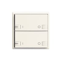 Tasto INC ZEP 2c/2t ON-OFF con LED EDIZIOdue bianco