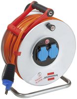 Kabelrolle Garant SK 290 Ø290mm 25m 3×2.5mm² 3×T23 Stahl grau IP55