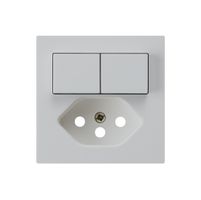 Frontset kallysto 60×60 hellgrau für Kleinkombi S1/T13