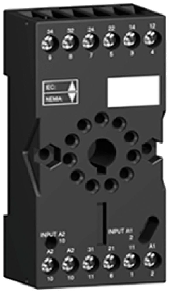 Relaissockel RUZ Hutschiene TH35 Schraubanschluss 75×38×27mm