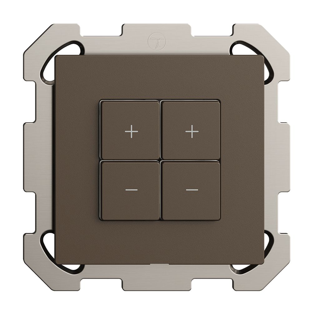 Dimmer Uni-LED INC 2K/4T WLAN Edue Wiser coffee