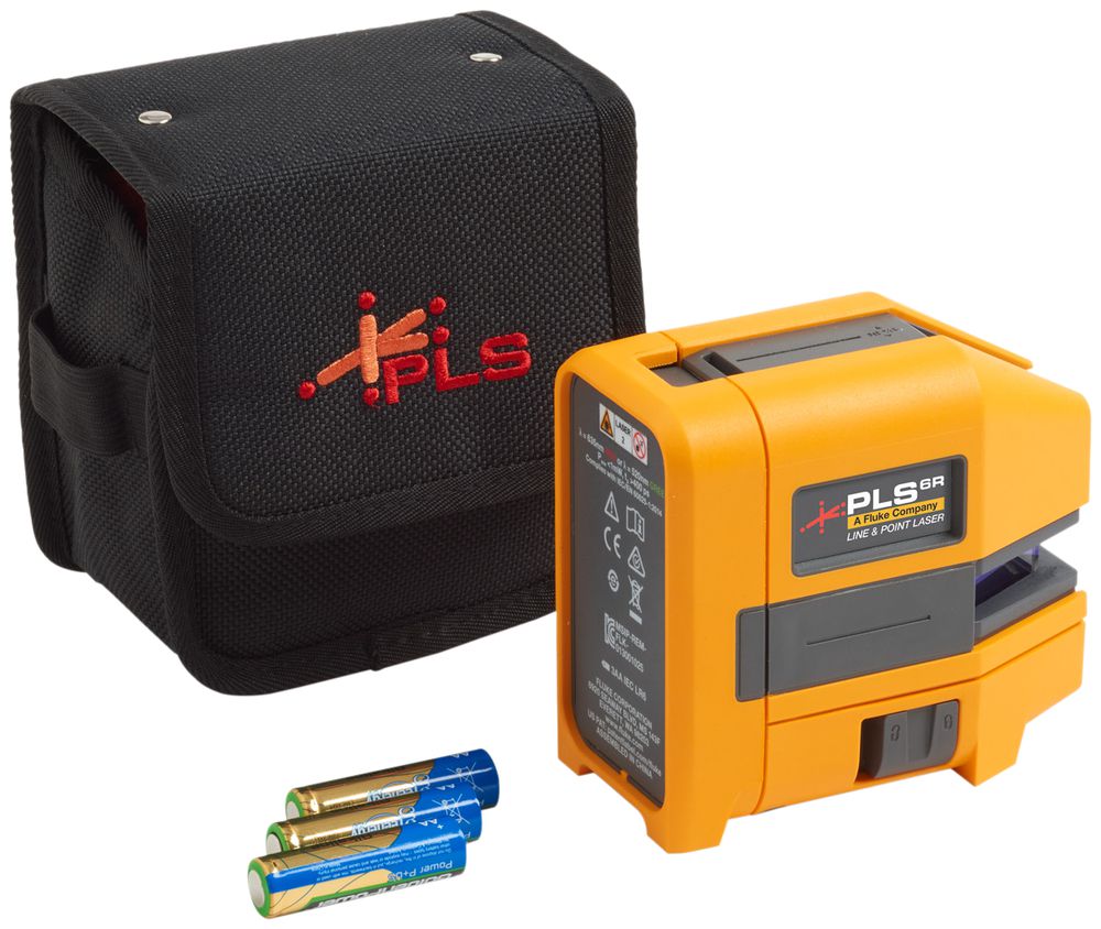 Niveau laser à 6 points Fluke-PLS 6R Z rouge 30m ≥8h 635nm