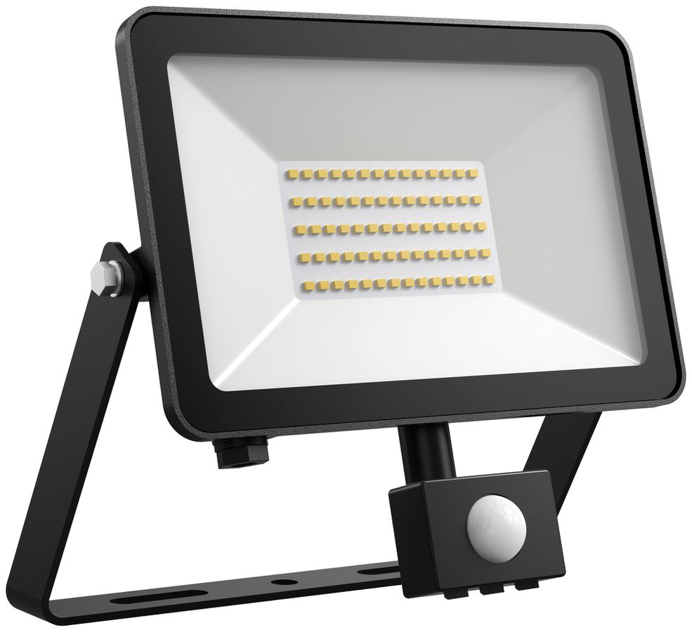 Projecteur LED DOTLUX FLOORslim-sensor 50W 5650lm 3000K 120° noir
