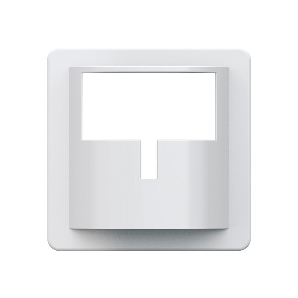 Placca frontale Hager basico H per rilevatore di movimento bianco