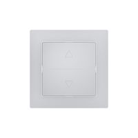 UP-Frontset SIDUS Z/E Al für Storenschalter 1-Kanal