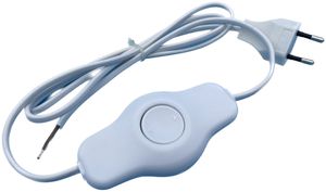 Schnurlichtregler ELBRO 1…66W 100W/VA LED mit Kabel weiss