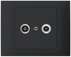 Prise d'antenne INC kallysto R-TV montage T boîte INC G3 14dB 2GHz noir