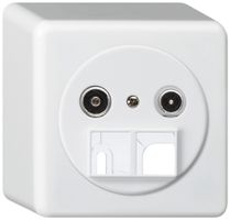 AP-Multimediadose basico TV-R 14dB 2GHz weiss