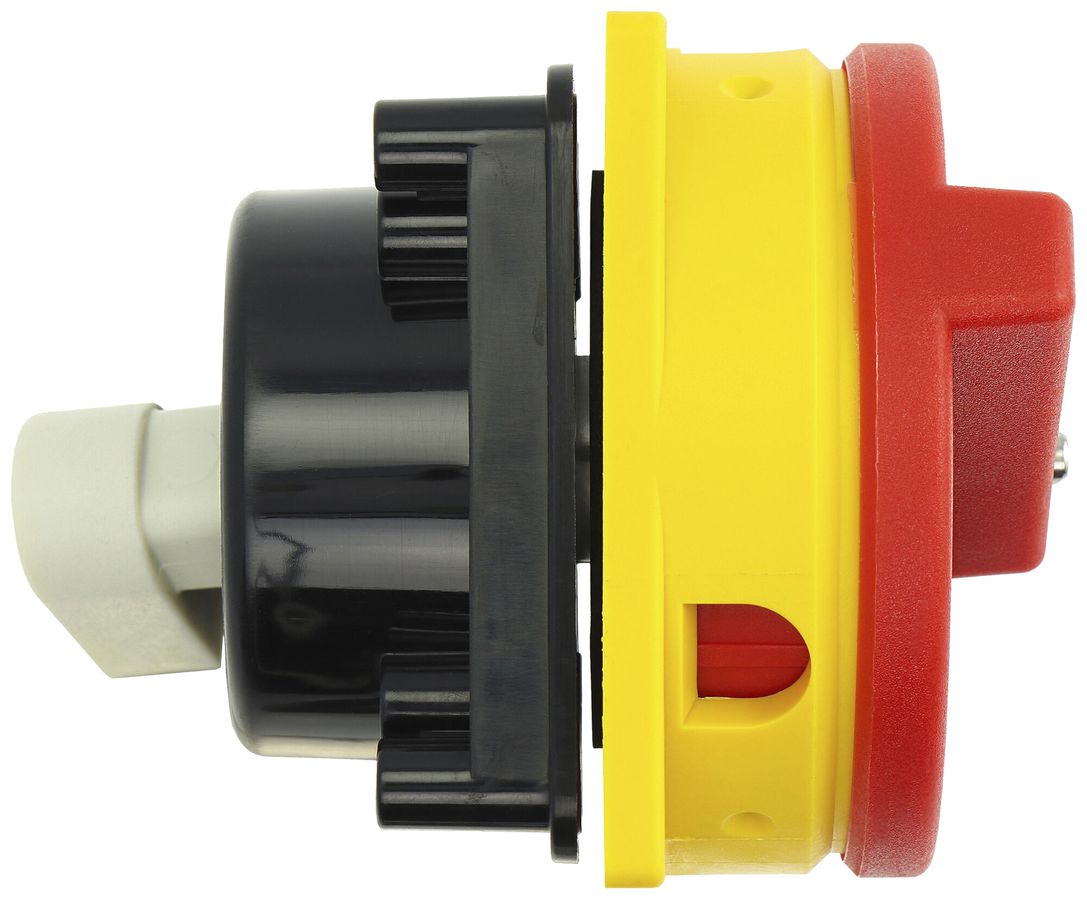 Manette rotative Eaton SVB-P1/M verrouillable Ø65×80mm secours rouge