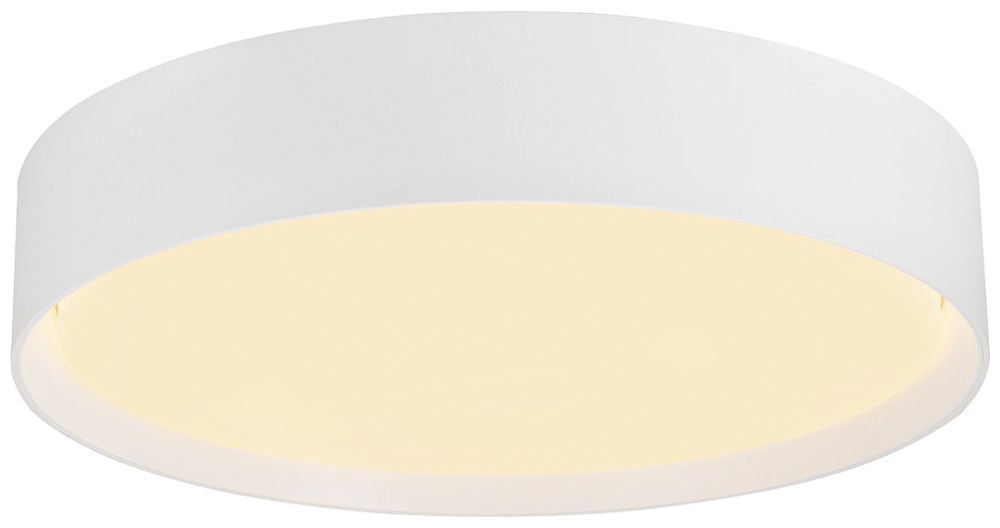 Plafonnier/applique LED SLV DECONA 30 18W 1600lm 927/930 IP44 VAR Ø300 blanc