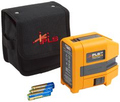 3-Punkt-Lasernivelliergerät Fluke-PLS 3R Z rot 30m ≥30h 635nm