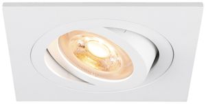 Downlight LED SLV NEW TRIA 75 GU10 1×10W REG 90×90mm bianco