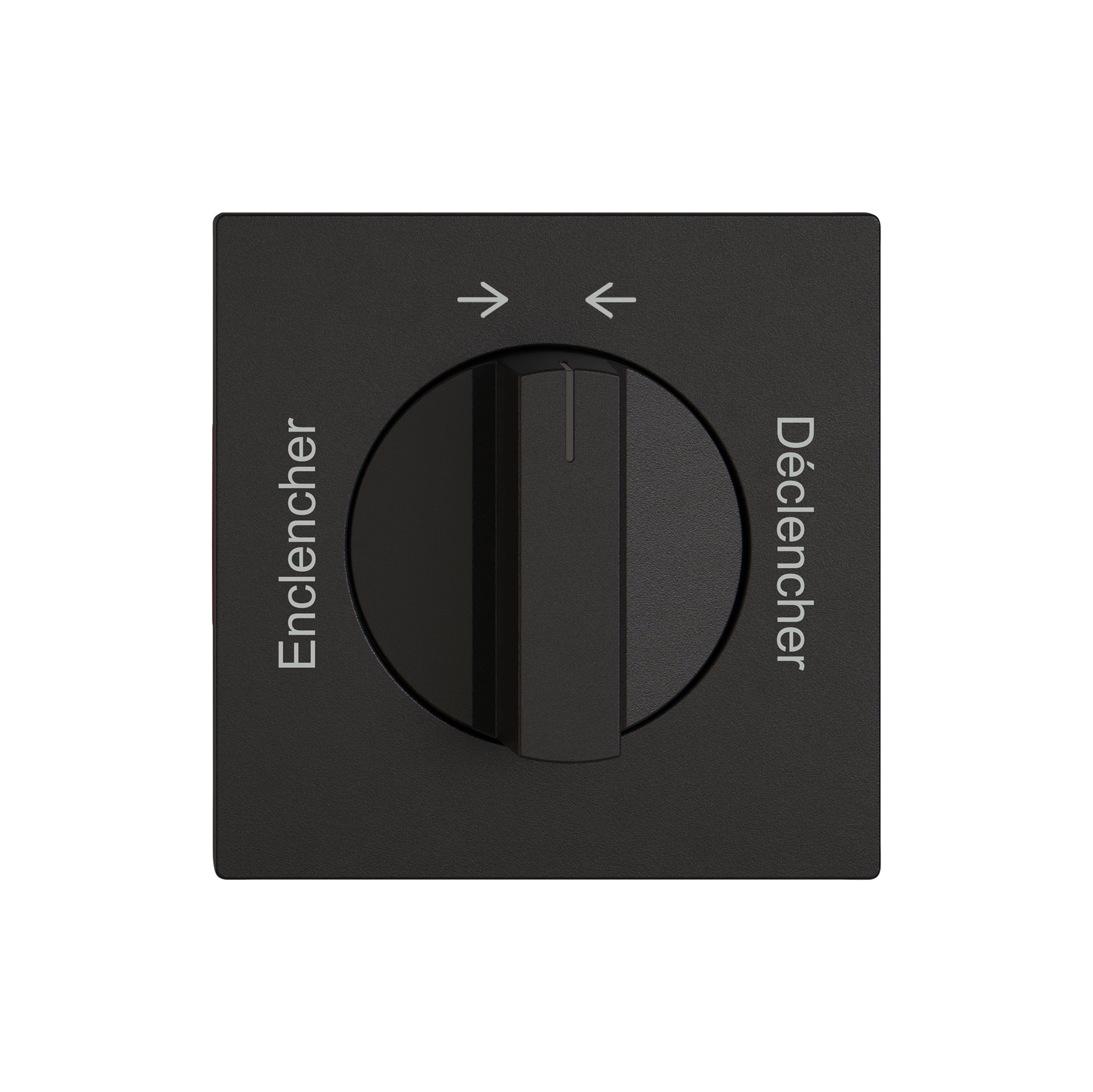 Kit di montaggio EDIZIO.liv SNAPFIX® p.pulsante girevole manop.Encl.→ ← Décl.ne