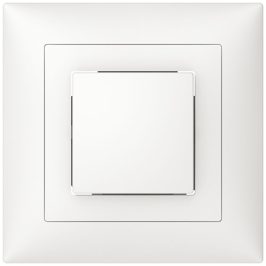 UP-Druckschalter SIDUS B 3/1L weiss