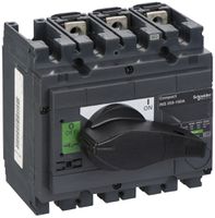 Interupteur de charge Schneider Electric INS 3L 160A avec poignée rotative noir
