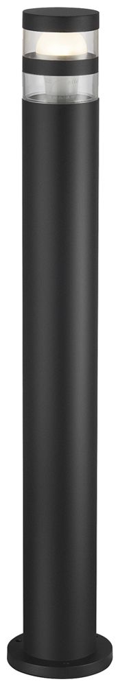 Borne lumineuse Nordlux Birk 1×E27 40W IP44 plaque de base 90×800mm noir