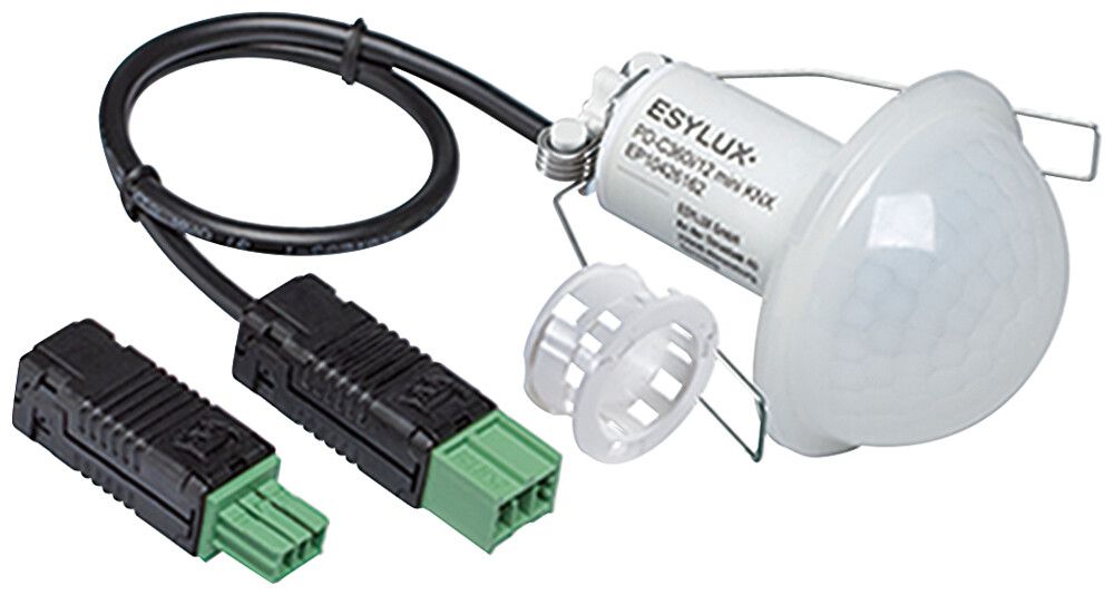 EB-Präsenzmelder KNX ESYLUX PD-C 360i/12 mini KNX, opal matt