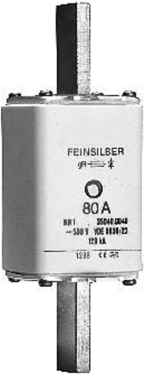 Fusible HPC SCHUR DIN 00 80A 500V gR