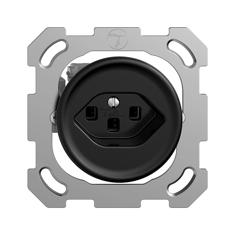 Prise ENC STANDARDdue T23 noir