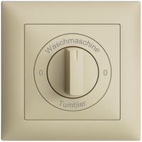 Frontset 0-Waschmaschine-0-Tumbler EDIZIOdue 88×88mm vanille