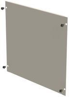 Blindplatte 19" Schnellverschluss 10HE Stahl grau