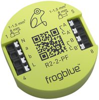 Relè RF INS frogblue frogRelay2-2-PF, 2-canale 230V max. 6A, 2 entrate