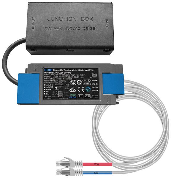 Convertisseur LED ESYLUX DRIVER SET 30W 700mA RJ45 DALI-2 DT8