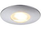 EB-LED-Downlight SLV DEKLED, 350mA 1W 50lm 3000K rund IP20 silber metallic