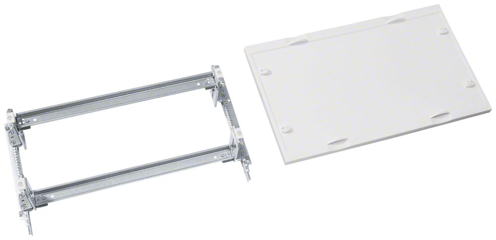 Kit Hager univers N 300×500mm pour bornes rail DIN réglable