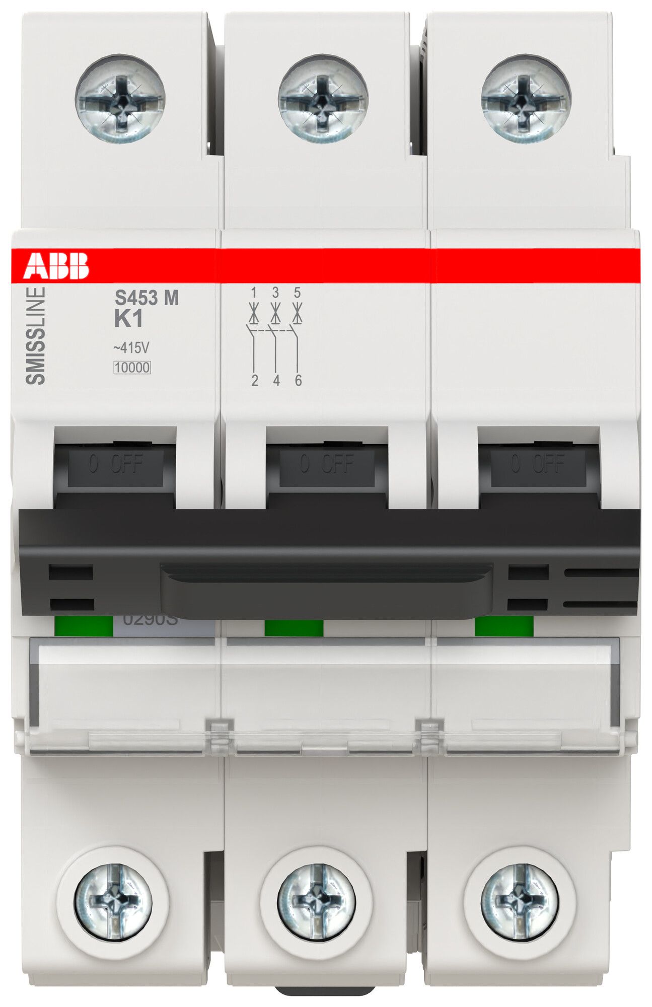 Leitungsschutzschalter SMISSLINE CLASSIC 3×1 K 50kA