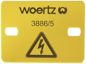 Klemmenabdeckung Woertz für 5 Klemmen 4mm²