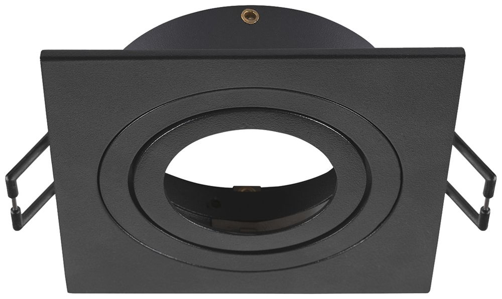 Einbaurahmen SLV NEW TRIA 75 Aluminium 90×90×26mm schwarz