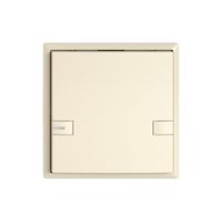 Pulsante universale EDIZIO.liv UNI SNAPFIX® 5…48V c.LED blu 1× com.2T cr