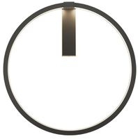 LED-Decken-/Wandleuchte SLV ONE 60 DALI 25W 1500lm 3000/4000K Ø600×80mm schwarz