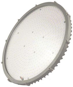 Project.d.salle LED DOTLUX LIGHTSHOWERevo 80W 850 IP67 120° DALI Ø380mm gris