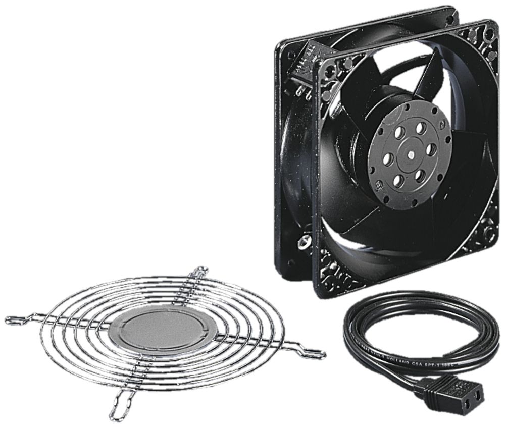 Ventilatore Rittal DK 7980.100, 230VAC, 14W, 108m³/h, 34dB, 119×119×25mm