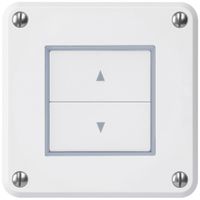 UP-Storenschalter robusto IP55 weiss mit 2 Funktionstasten für Kombination