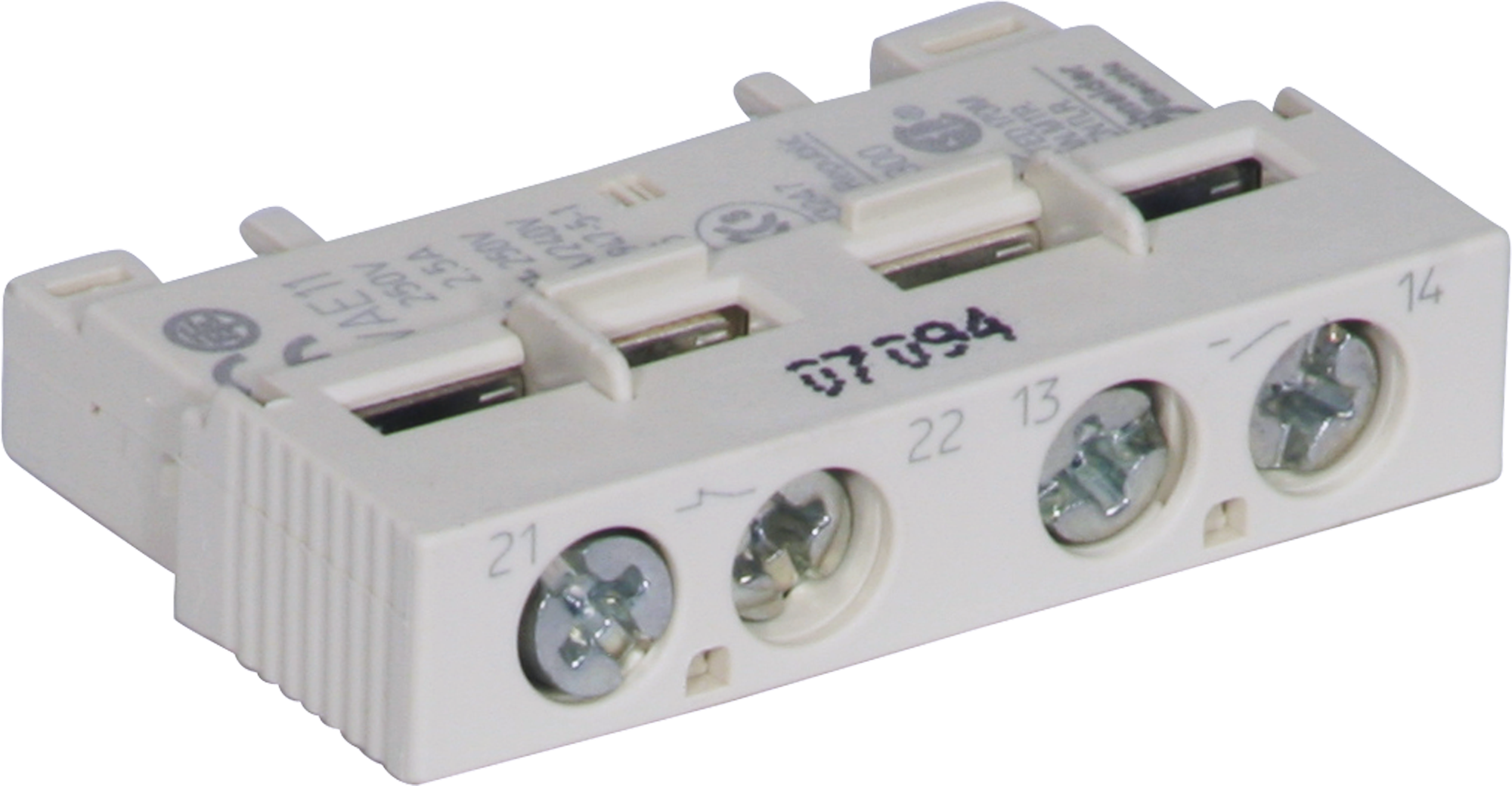 REG-Hilfsschalter GVAE11 1S/1Ö frontseitig TeSys