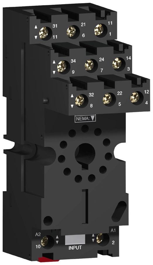 Relaissockel Zelio RUM Hutschiene TH35 105×36×96mm