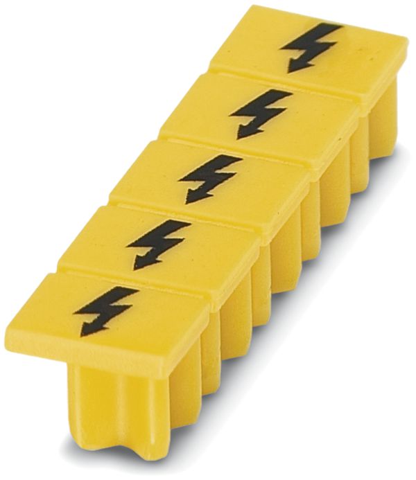 Capot de signalisation 5L CLIPLINE jaune pour borne l=5.2mm