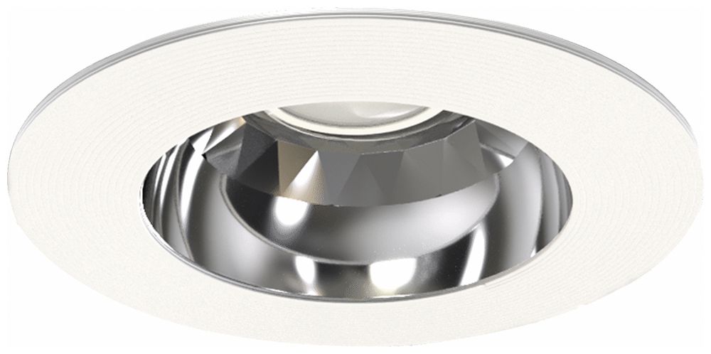 Downlight LED Philips GreenSpace TCTT 15W 1870lm 830 90° Ø200mm blanc
