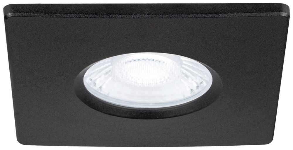 Copertura SLV UNIVERSAL IP65 materiale sintetico 88×88×5.5mm nero