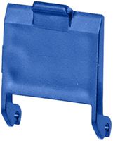 Staubschutzklappe H-LINE M, für Anschlussmodul, blau, 10 Stück