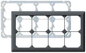 UP-Kopfzeile kallysto.line 2×4 anthrazit horizontal
