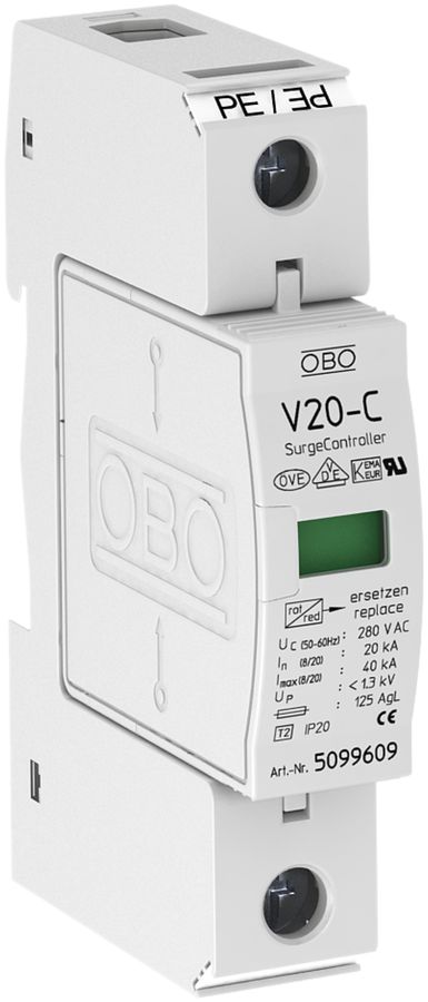 Überspannungsableiter Bettermann 1L V20-C 1-280