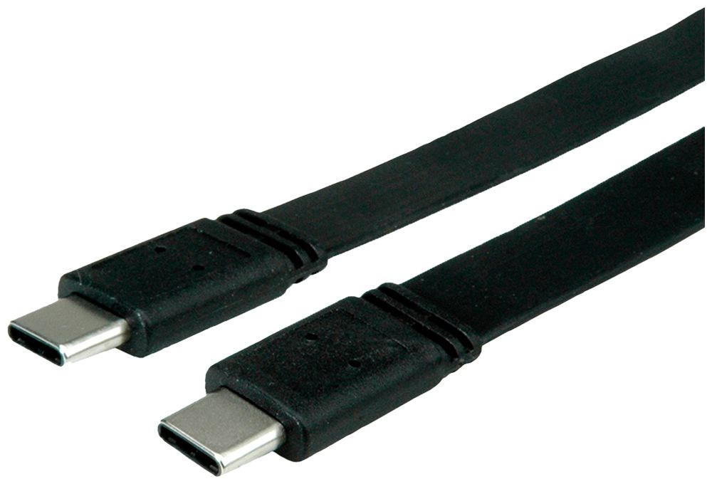 Câble USB VALUE USB-C/USB-C (USB Gen3) 40Gbit/s 100W noir 0.5m