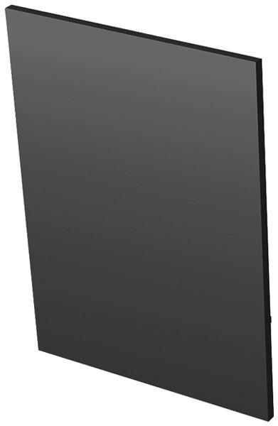 Cappa terminale SLV GRAZIA 60 70×95×20mm alluminio nero