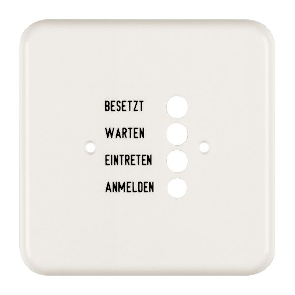 Abdeckplatte FH I zu 962764100 weiss