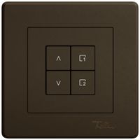 Comando p.interruttore tapparelle INC EDIZIO.liv Wiser SNAPFIX® 1C scena 4T ma